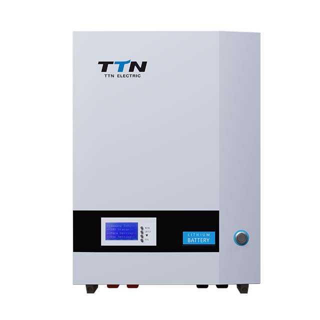 TTN Long-Life Span Household Lithium Battery Bank 5kwh 20kwh 18650 LCO 100ah 98% Lifepo4 High Performance Rechargeable Storage Lithium Battery