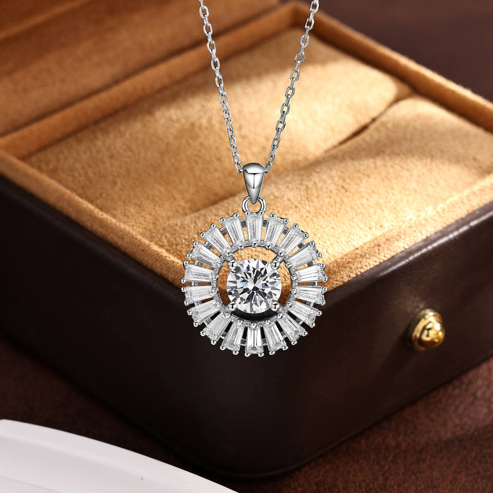Геометрическое кольцо 925 Silver Round