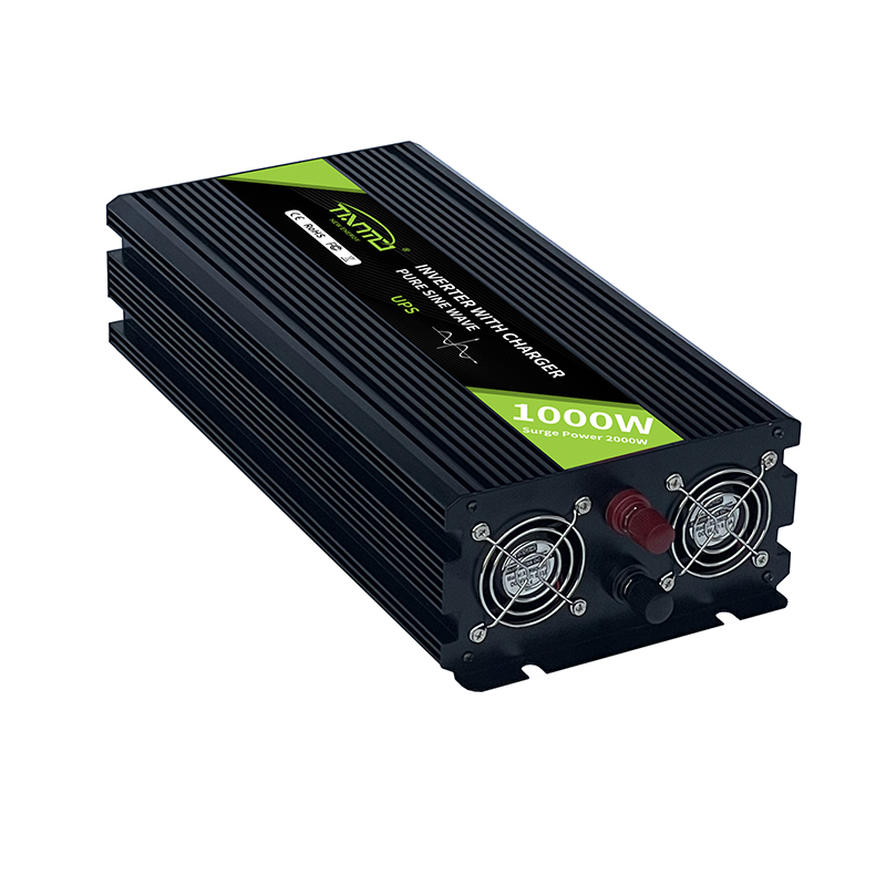 Tianmo DC12V 24V AC220V 120V 1000W Pure Sine Wave UPS Inverter with Built-in Battery Charger