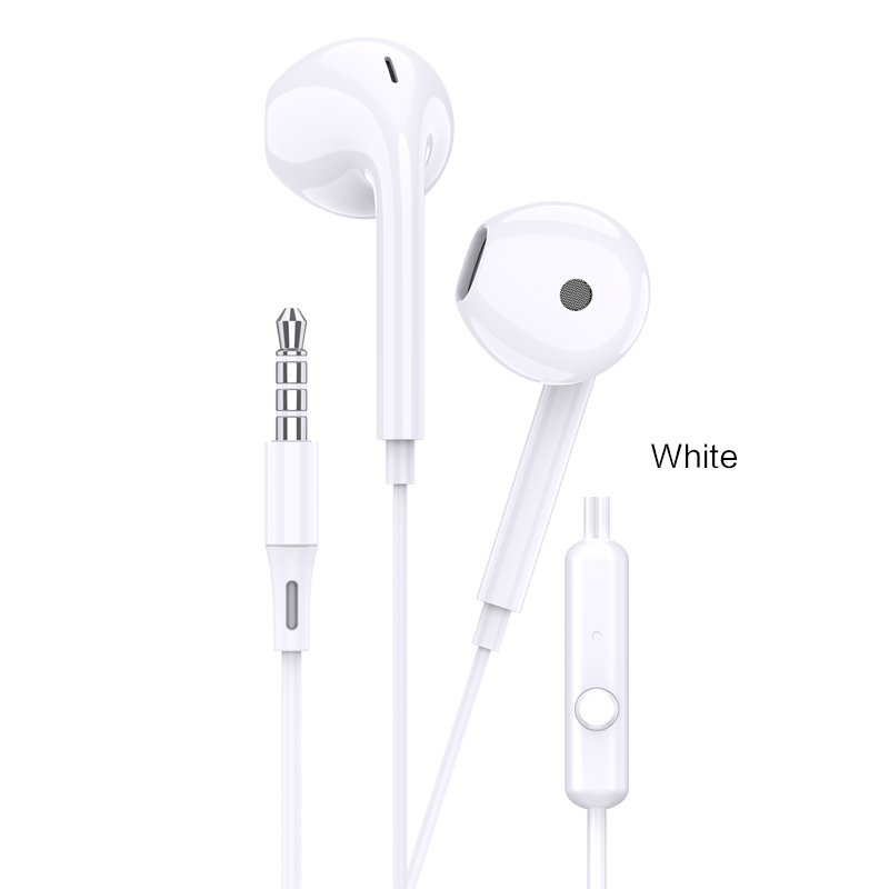 KAKUSIGA 3.5mm Wired Earphones with Microphone, 1.2M Tangle-Free Cable, Clear Call & Music Sound(Separated Packaging)