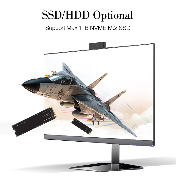 ASU S All-in-One PC Original Factory 7th Gen I5 7440HQ 7200U 27 /23.8 Inch IPS LCD From Sharerdp a Barebone Desktop Computer
