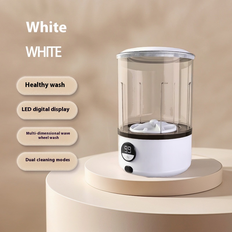 Portable Mini Electric Washing Machine New Foldable Design for Dormitory Use for Home & Baby's Underwear & Socks