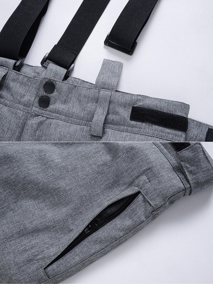 Thick Bib Winter Pants
