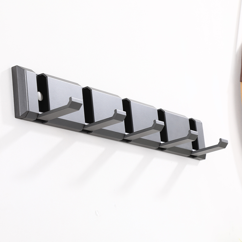 Modern 5 Triple Wall Mount Coat Rack Hooks for Hanging Coats Clothes Jackets Hats; for Bathroom Use