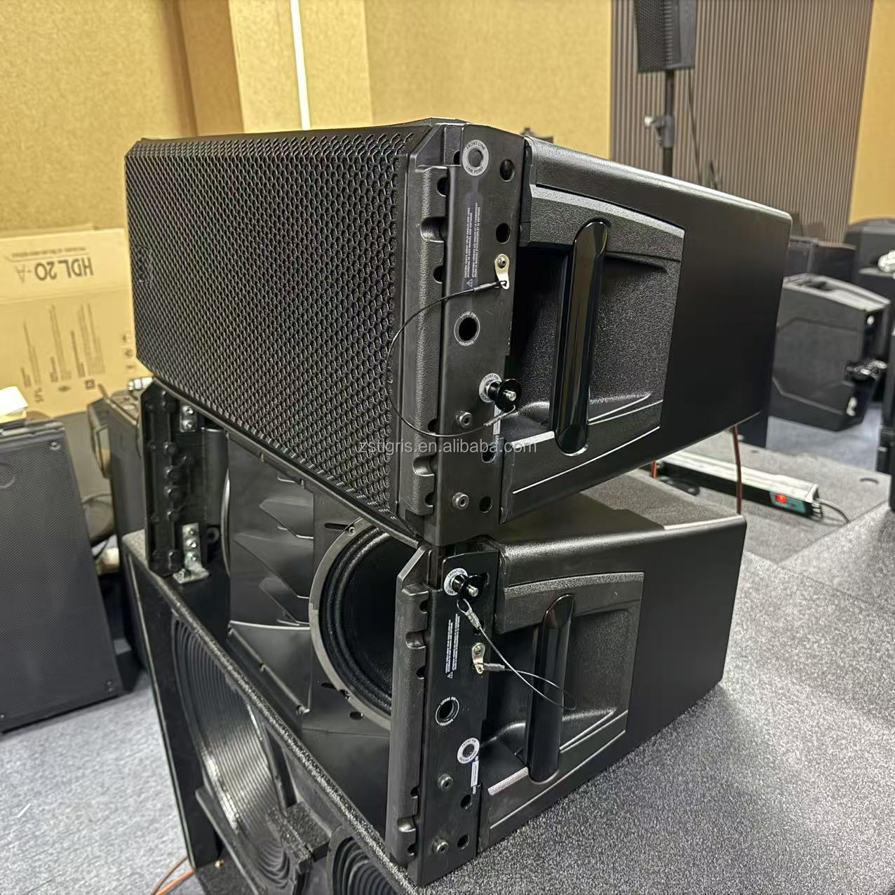 Line Array Speaker HDL 30a 20a 9006 Double 10 Inch Active Line Array with Neodymium Pro Speakers Dj Powered Sound System