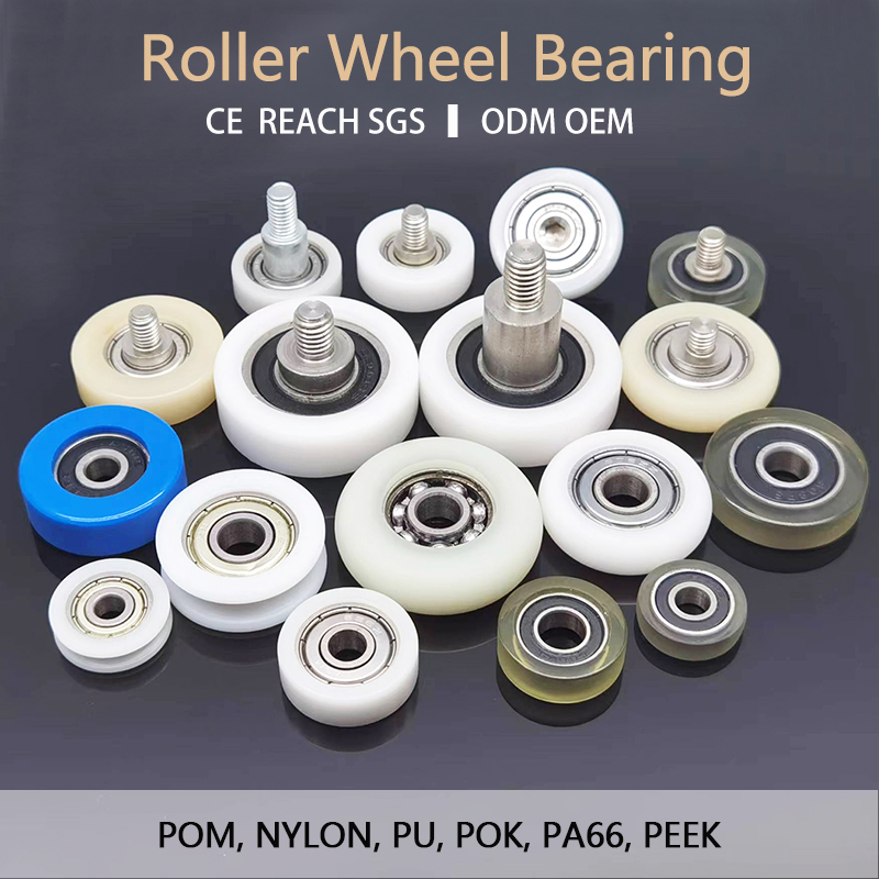 5x22x5mm Shower Door Roller Runner Wheel Replacement Shower Room Pulley 12-80mm Wheel Diameter for Household Shower Enclosures