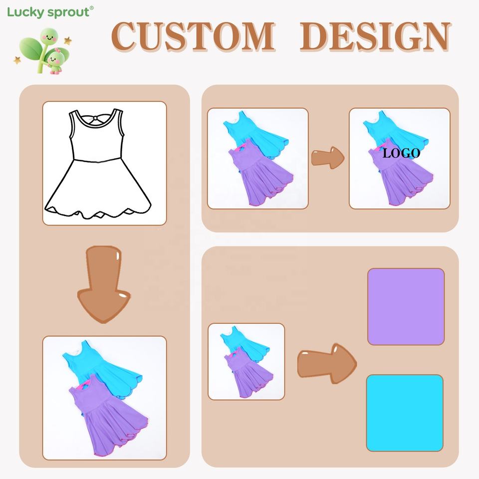 Модное детское платье (Girls Fashion A-Line)