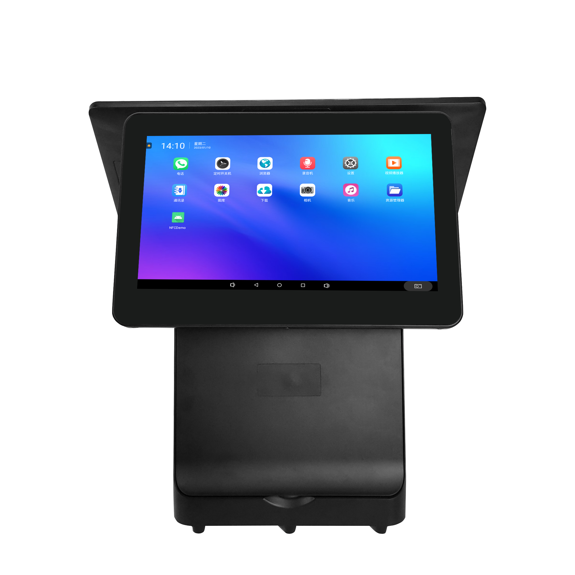 Restaurant Desktop Touch Screen Pos System Machine All in One Pos PC Hardware Android Windows Point of Sale Computer for Retails