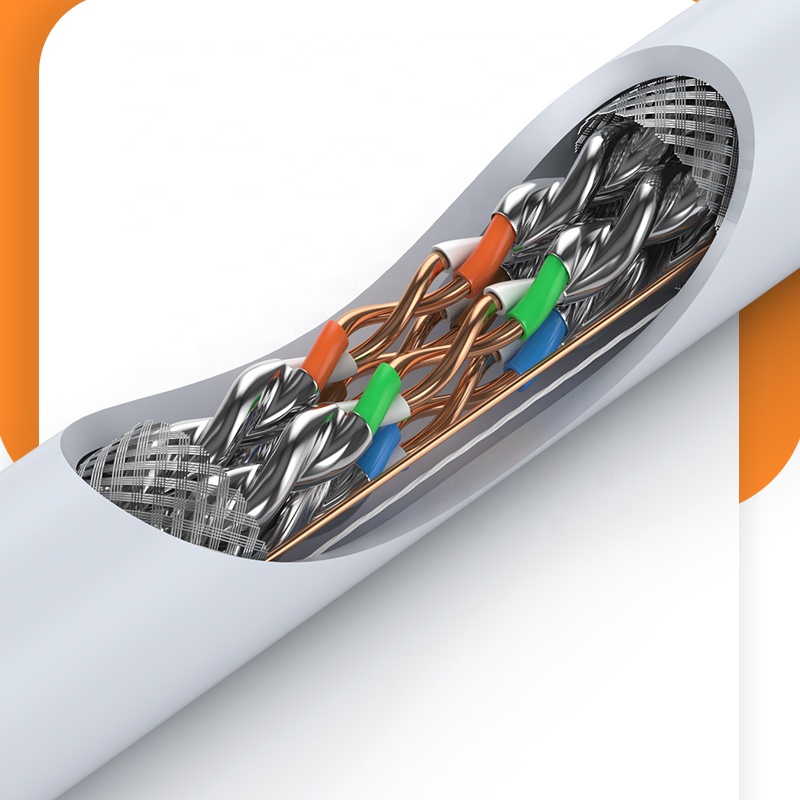 OEM LOGO 305m Box UTP FTP SFTP Cat 5E 6A 6 Cable Cat5E Cat6A Cat6 Lan Network Ethernet Cable