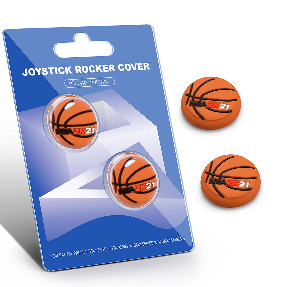 Factory Wholesale Custom New 2PCS Packed Wireless Protective Silicone Thumb Stick Cap for Controller Joystick