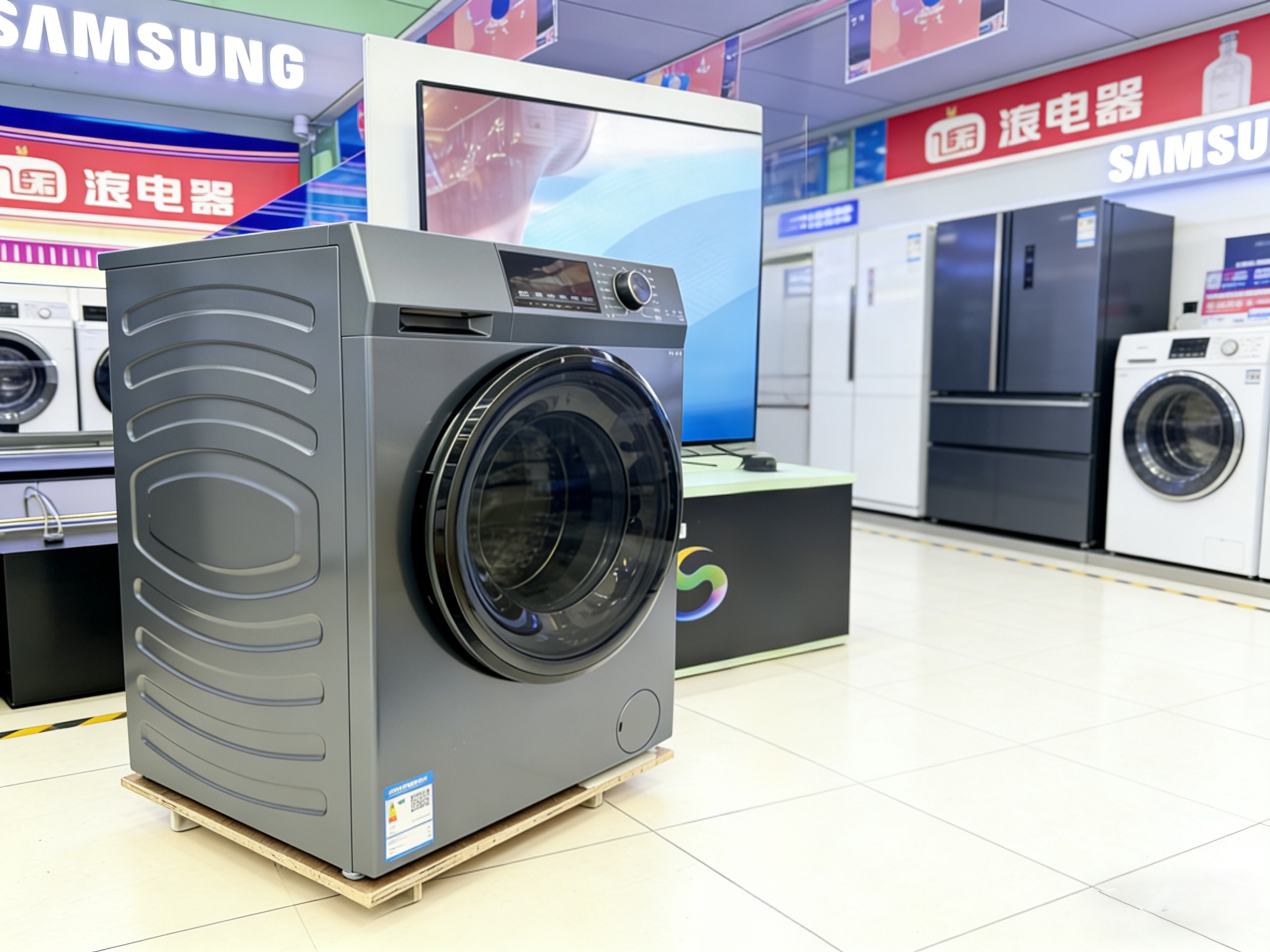 15KG Automatic Electric Front Loading Washer with Drying Machine Plastic Housing for Hotel Use