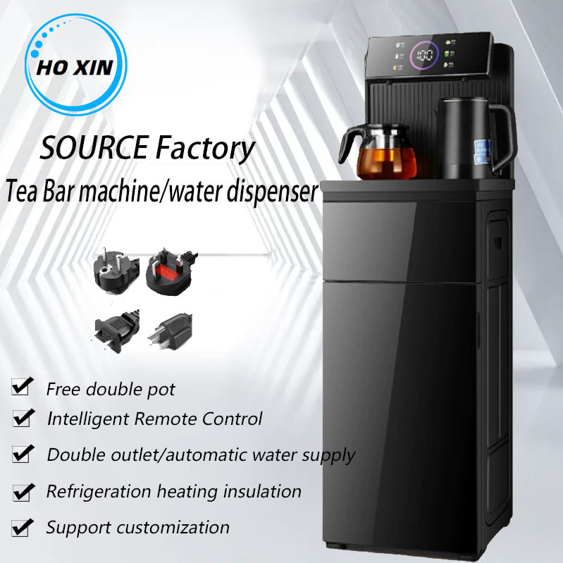 Electric Countertop Instant Heating Remote Control Water Dispenser with Tempered Glass Household Tea Bar Machine