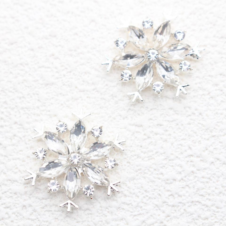 New Alloy Crystal Snowflake