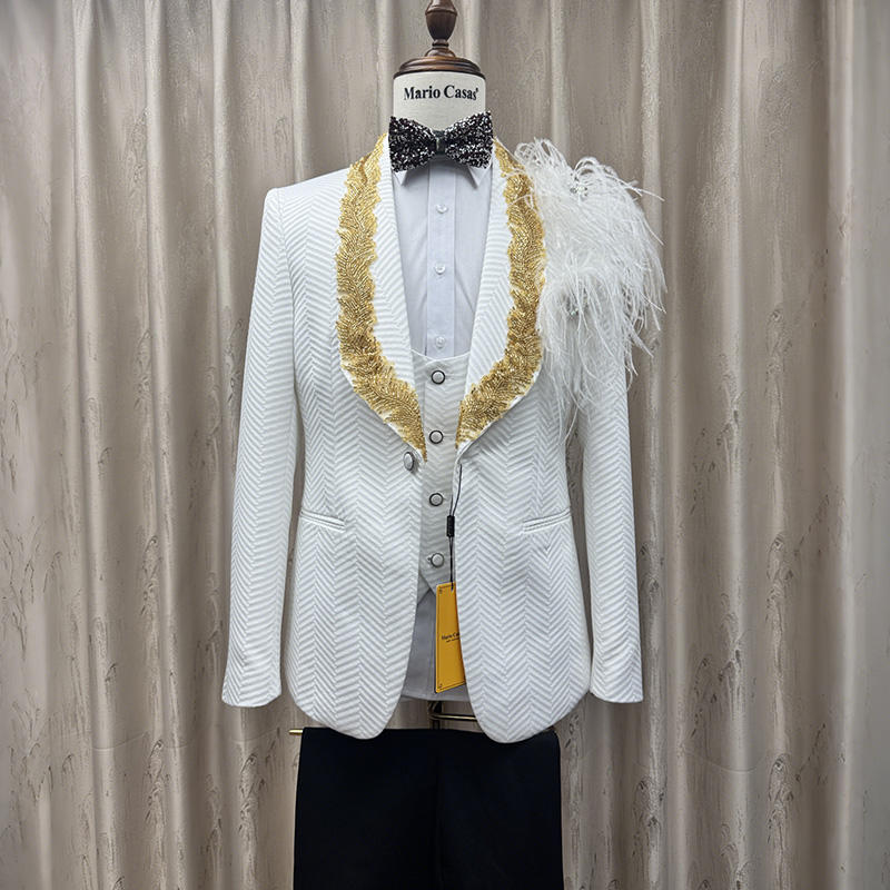 Смокинг 3-Piece Premium (Luxury Mens Tuxedo)