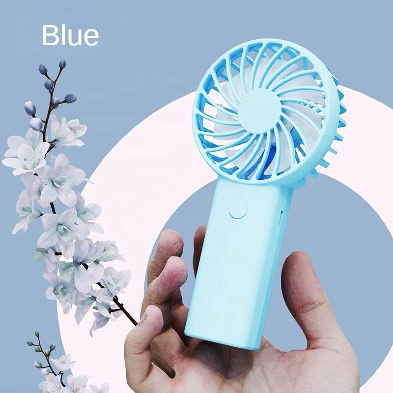 Custom LOGO USB Pocket Mini Fan USB Rechargeable Cooling Fan Handheld Battery Fans Outdoor Table