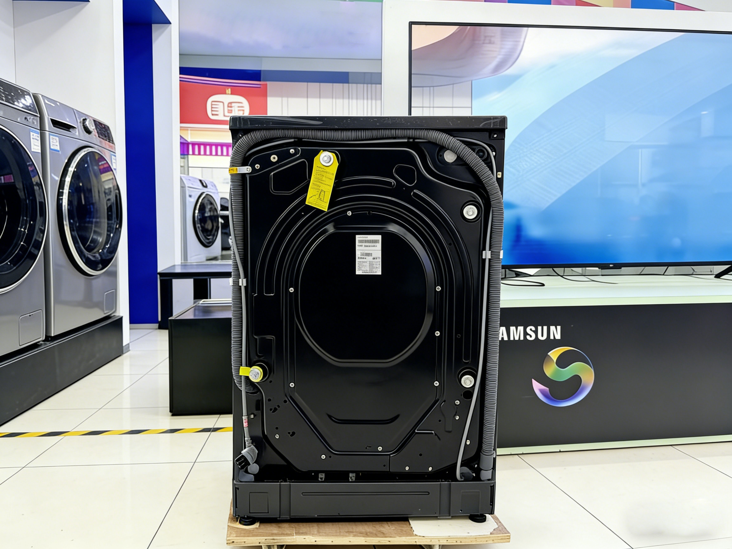 15KG Automatic Electric Front Loading Washer with Drying Machine Plastic Housing for Hotel Use