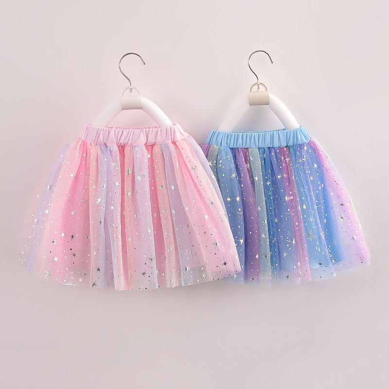 Toddler Rainbow Tulle Skirt Ballet