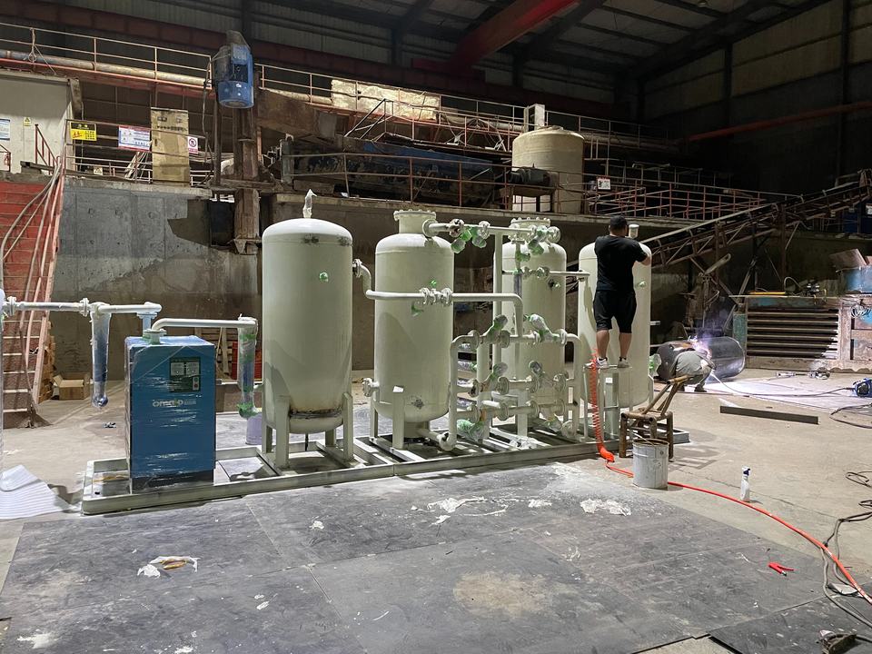 Компактная установка для производства жидкого азота