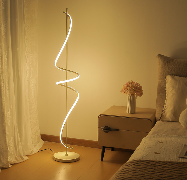 High Quality LED Floor Light Lamp Modern Nordic Lamp New Living Room Corner Light Floor Lamp Adjustable Lighting
