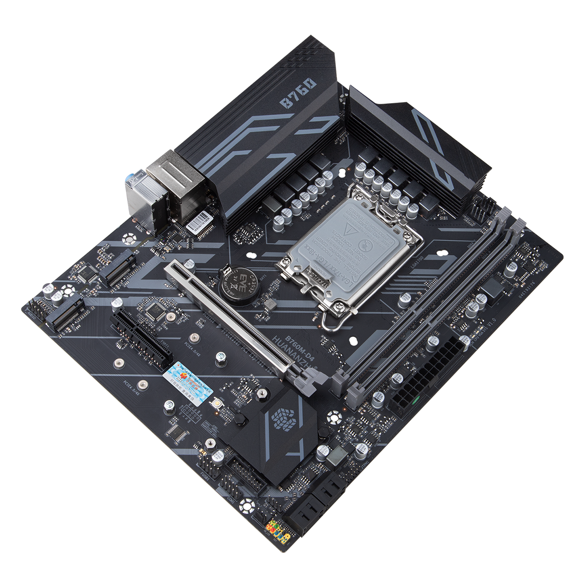 HUANANZHI B760M D4 Motherboard M-ATX DDR4 Motherboard Support LGA1700 CPU Socket Max Support 64GB for PC