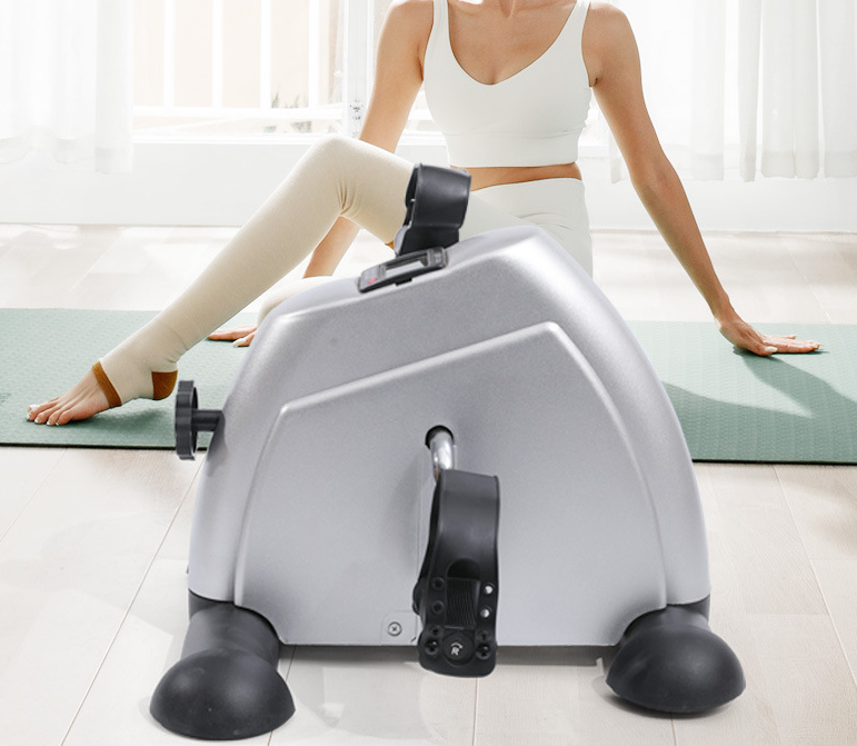 Home Use Electric Mini Fitness Exercise Bike Pedal Exerciser Rehabilitation Bicycle
