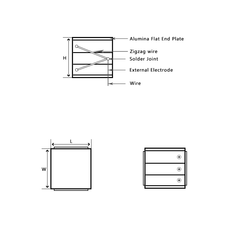 33μm Displacement Stack Multilayer Piezo Actuators  High-speed Switching for Actuators 31mm-long Piezoelectric Ceramic Stack