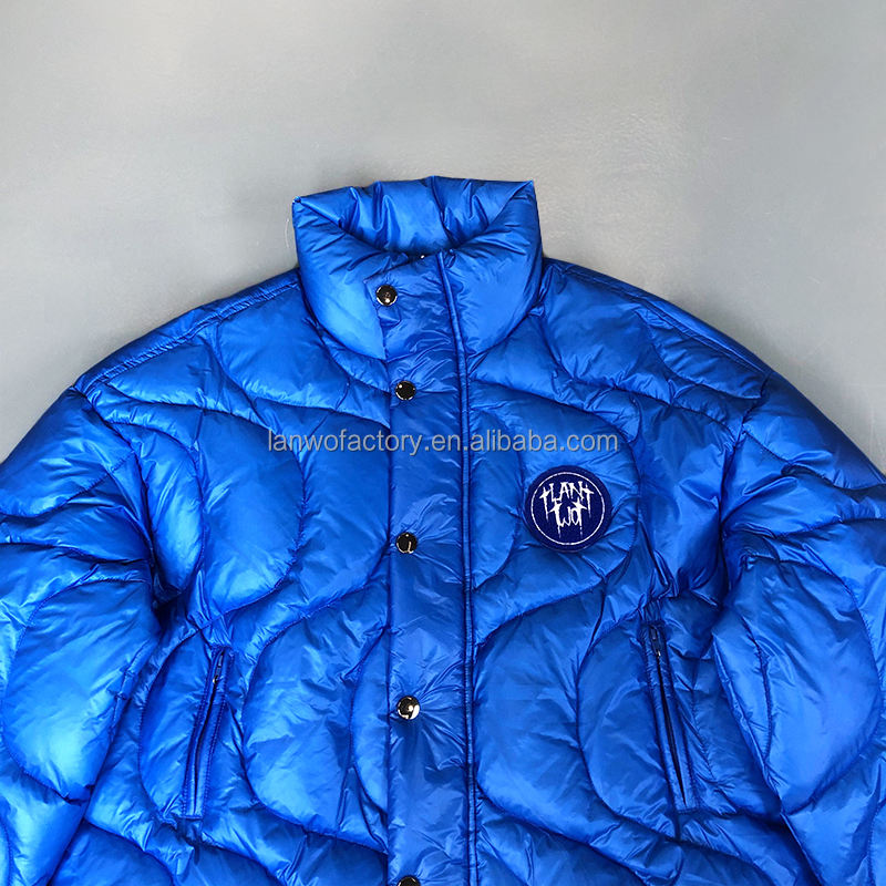 Unisex Custom Zipper Puffer