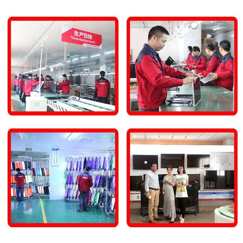 Manufacturer Smart Tv Television 24 32 40 43 50 55 65 Inch LED Tv With Android WiFi