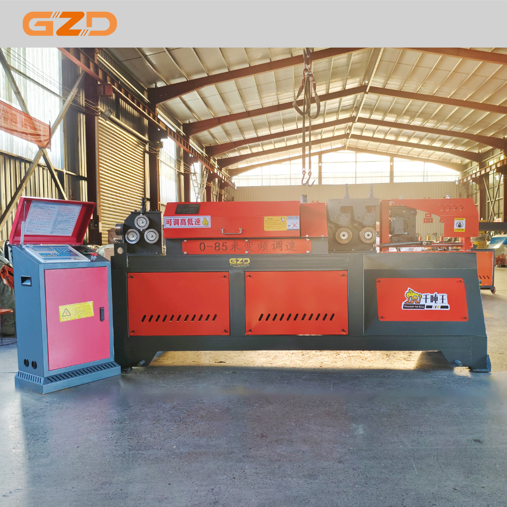 Factory 7.5kW 4-10mm Industrial Machinery Rebar Straightening and Cutting Machine