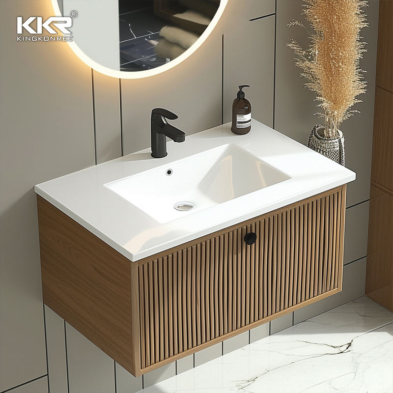 Тумба с раковиной из массива (Solid Wood Vanity)