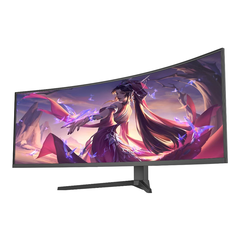 Wholesale 49-Inch 5K Curved 165Hz LED Frameless Gaming PC Monitor Big Screen Computer Monitor for Gamers