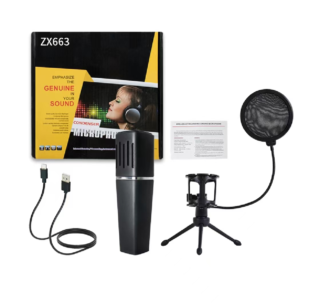 Bewin  Sound Card Set Noise Cancelling for Live Streaming Sound Card Audio Mixer