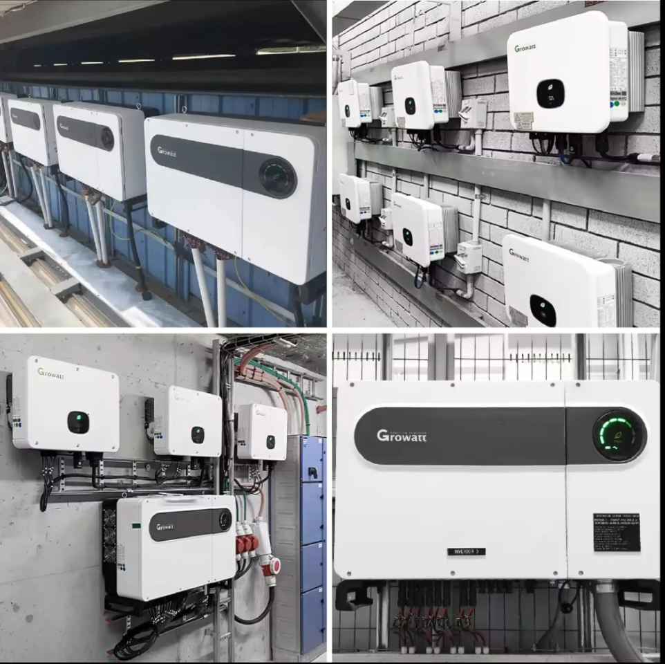 Sunrich Complete Solar System Growatt 50kW 100kW on Grid Solar System with TOPCon Bifacial Panels