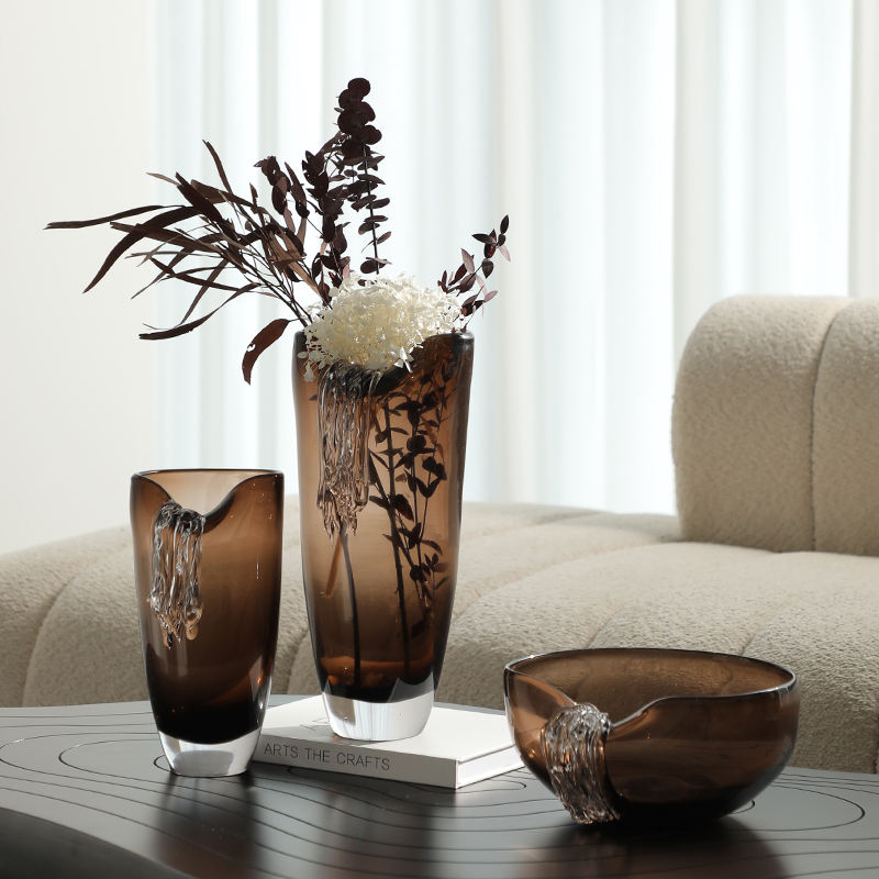 Роскошная высокая ваза Flolenco (Nordic Luxury)