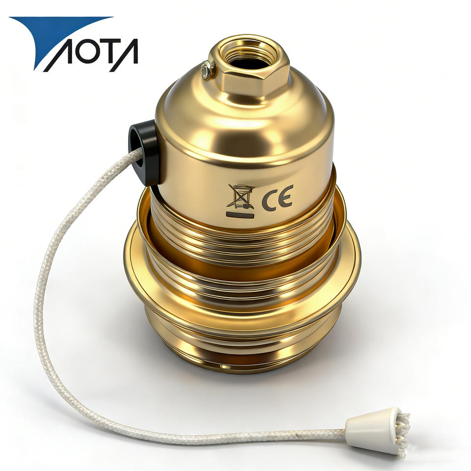 Латунное основание Aota (E26/E27)