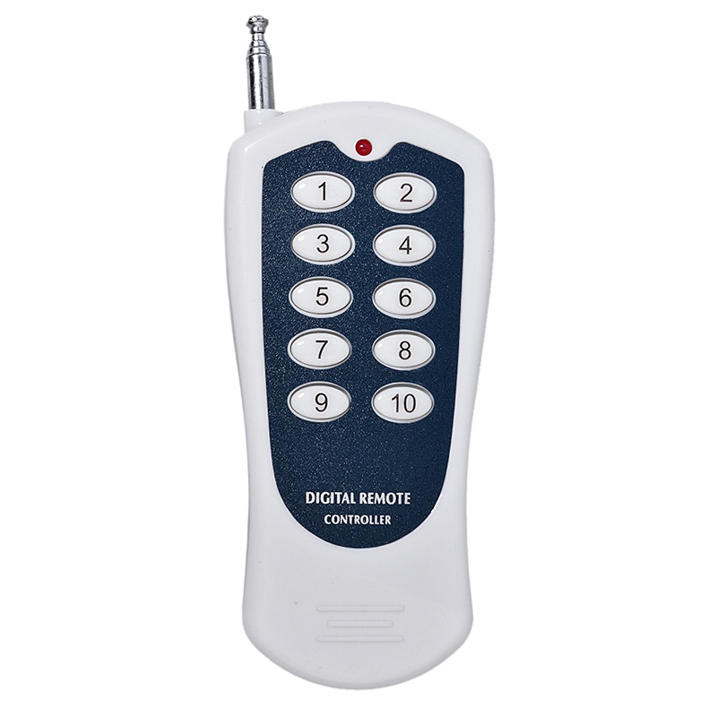 YET112D Long Range Remote Control Remotes 2/4/6/8/10/12 Buttons Transmitter RF Wireless 315/433MHz Remote Control