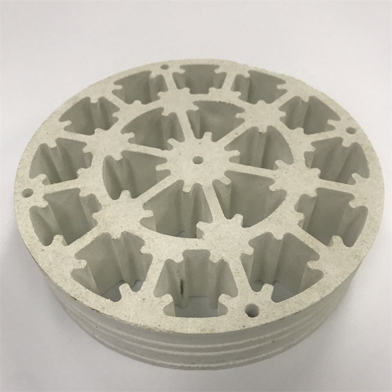 Customized Steatite Ceramic Electrical Insulating Parts High Temperature Resistance Industrial Ceramic Heating Cutting