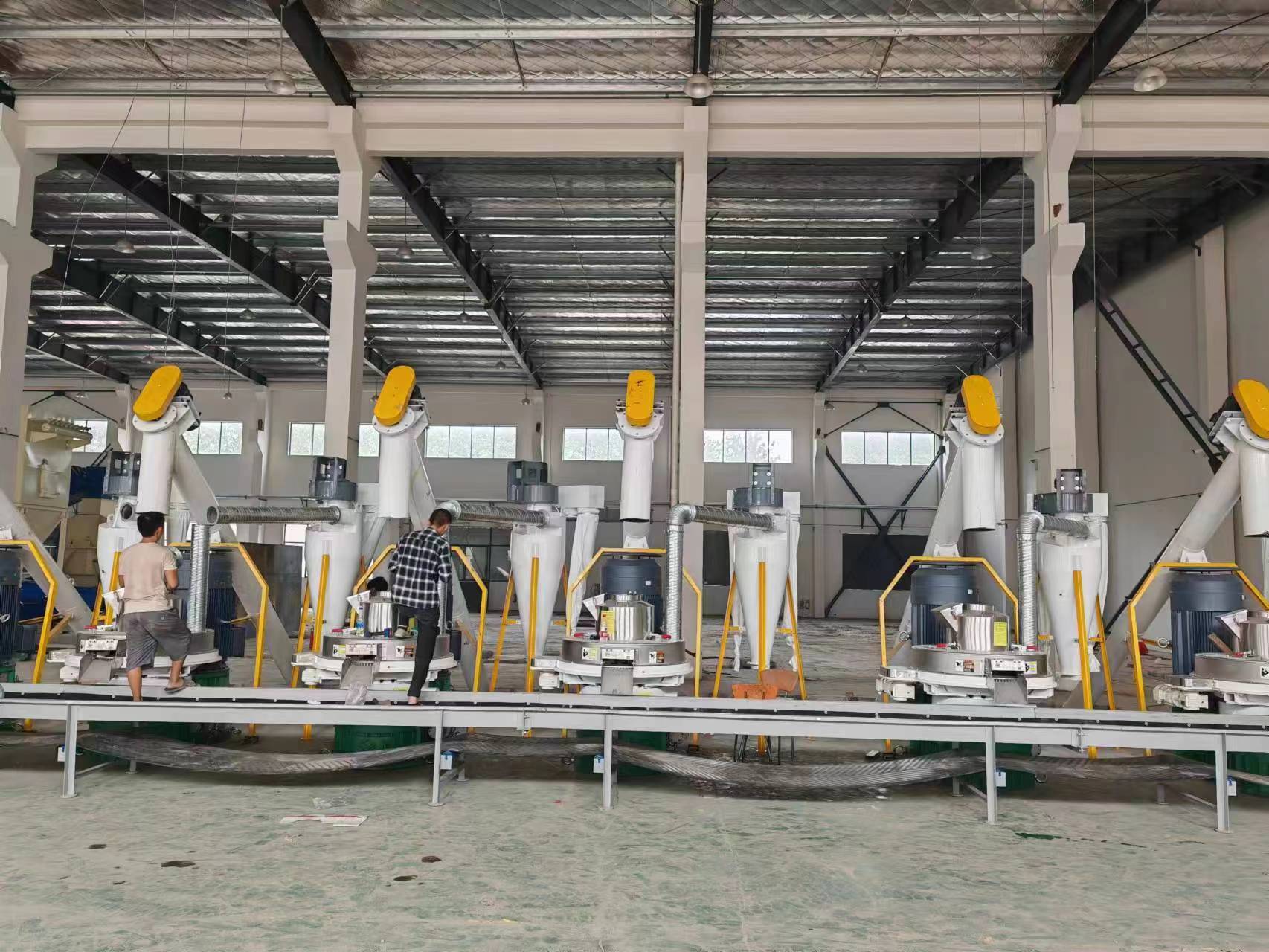 China Turnkey Solution 5 Ton Per Hour Wood Pellet Line EPC Solida Wood Pellet Plant with Stable Performance