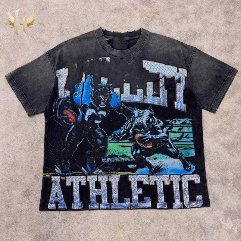 Rhinestones Heavyweight 300Gsm Tee