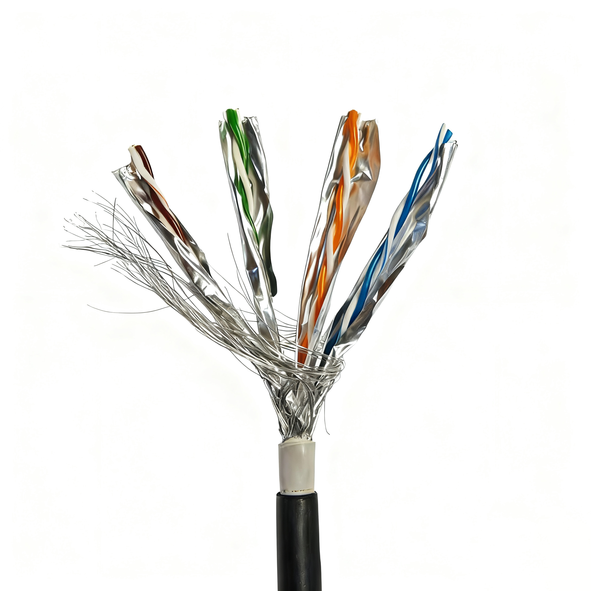 DENIXI 305M 1000ft CAT6 CAT6A Ethernet Cable 23AWG 24AWG CCA / Pure Copper Conductor UTP FTP SFTP Network Cable