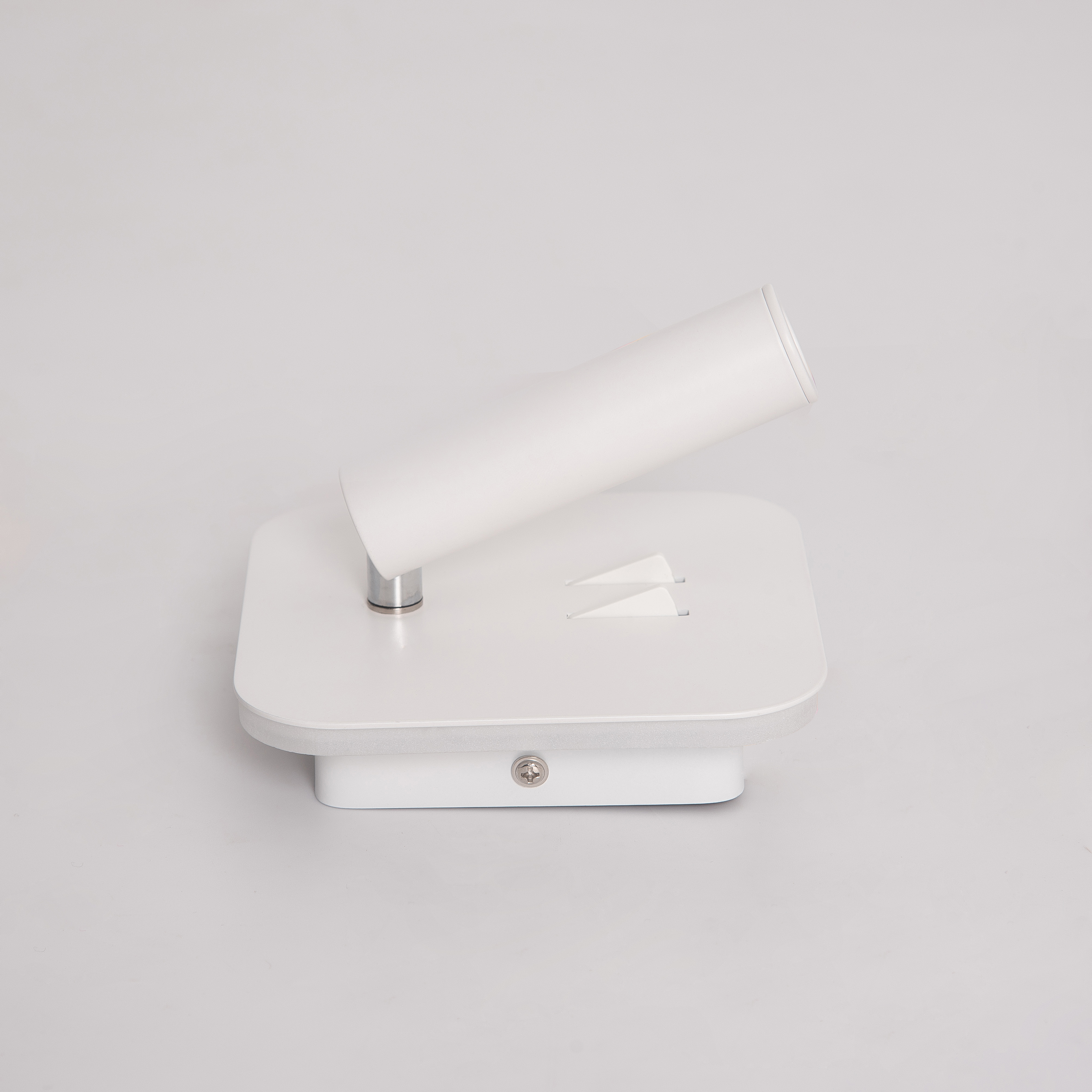 Hot Sale Aluminum 9W White Bedroom Hotel Modern Square Bedside Wall Mounted Reading Light LED Wall Lamp