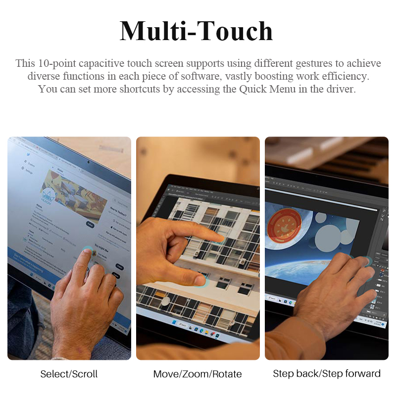 Huion Kamvas Studio 16 Drawing All in One 15.8 Inch Creative Professional Portable Drawing Computer Tablet Pc with Digital Pen