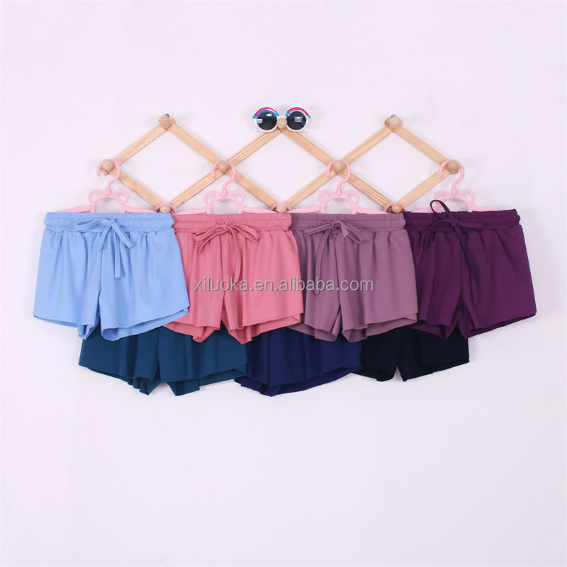 2-in-1 Kids Gym Sports Shorts