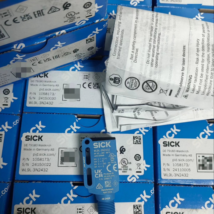 Original Genuine SICK Photoelectric Sensor WTB12-3P2411 WFS3-40N415 6043920 WFS Series SICK Sensor in Stock
