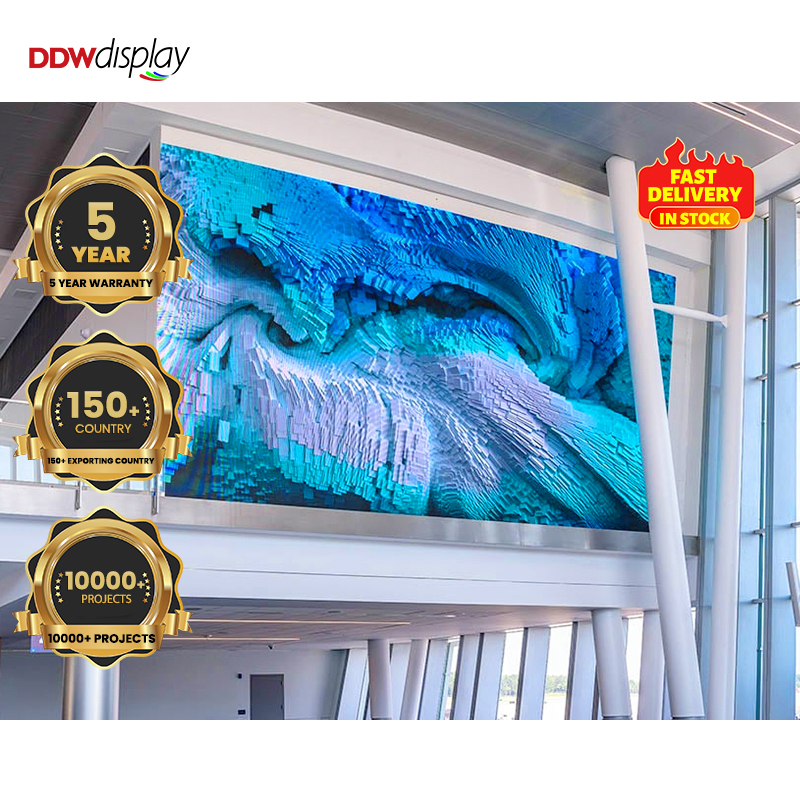 Fixed Small Pixel Pitch Thin 34mm 8k P1.25 P2 P2.5 P3.91 Advertising Video Wall Ledwall Pantalla Display Panel Led Screen Indoor