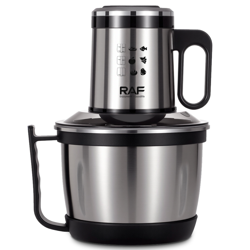 RAF R.7729 Good Quality Safety in Use Powerful Electric Kitchen Meat Grinder Food Processor for Meat and Vegetable