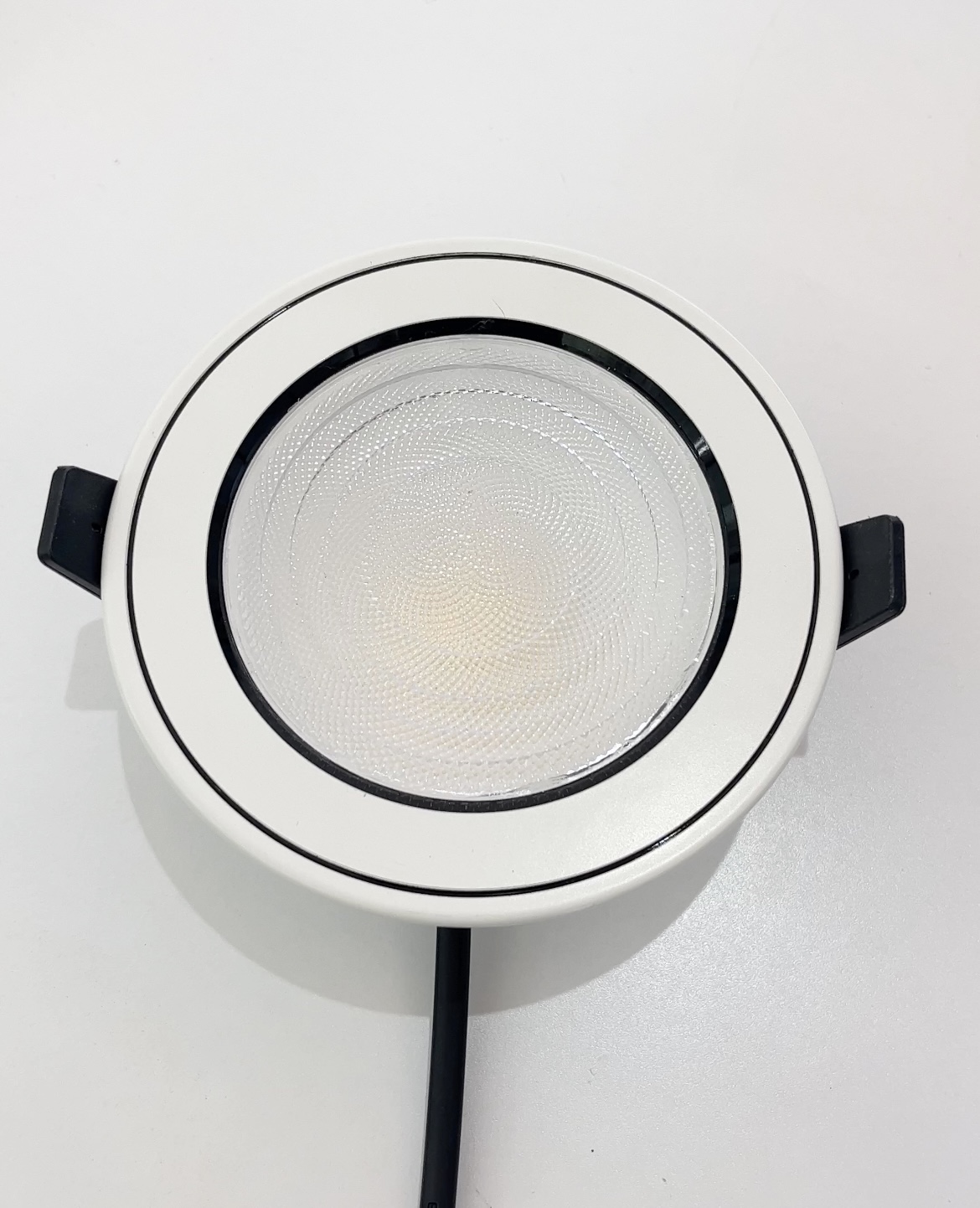Modern Indoor Aluminum LED Square Ceiling Light Fixture IP33 Waterproof Dimmable Touch Switch Home Office Downlight 120 Beam