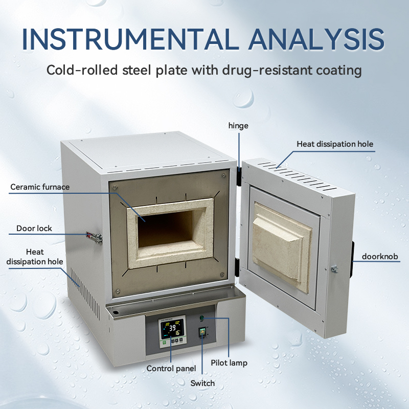 1000c 1100c 1200c 1400c 1600c Pid Control Programmable Oven Furnace Kiln Chamber Heater Furnace High Temperature Muffle Ceramic