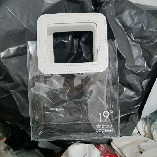 Прозрачная ПВХ-сумка для шопинга (Wholesale)
