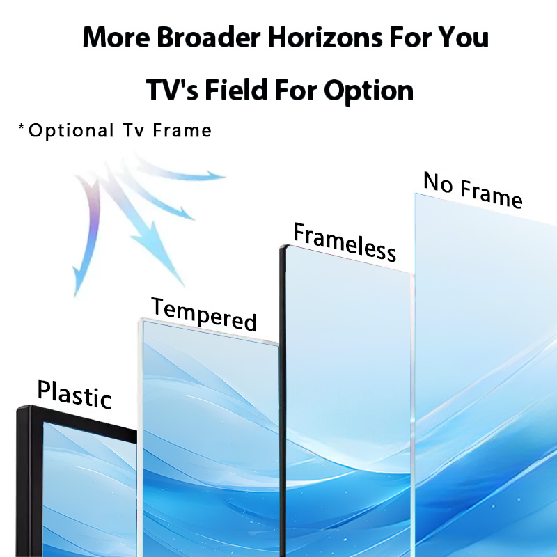 VSTI 70 Inch MiniLED Oled Qled 4K HD TV 55 65 75 86 100 Inch 4K Smart Televisions with Google TV for Hotels and Portable Use